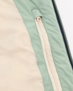 Grüner wattierter Weste - Sage