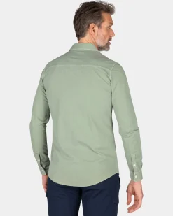 Grünes Baumwollhemd - Mellow Army