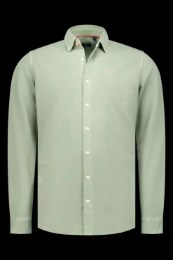 Grünes Baumwollhemd - Mellow Army