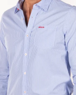 Hellblaues Baumwollhemd - Light Blue