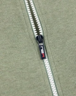 Hellgrüne Strickjacke - Sage