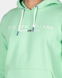 Hellgrüner Hoodie