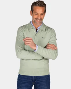 Hellgrünes Leinenhemd - Dusty Army