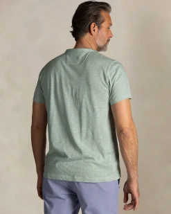 Hellgrünes Leinenshirt