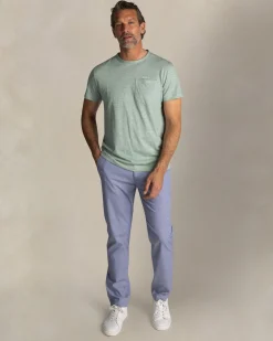 Hellgrünes Leinenshirt