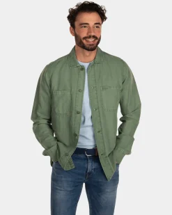 Hemd aus Baumwollleinen - Active Army