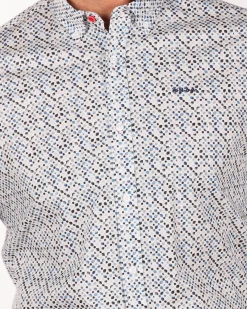 Hemd aus ecrufarbener Baumwolle - Ecru MultiColour