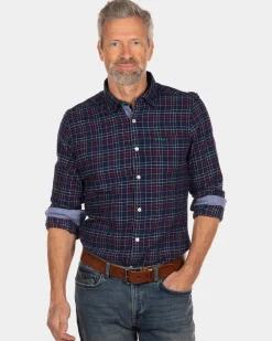 Kariertes Flanellhemd Sphinx - Steady Navy