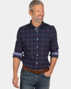 Kariertes Flanellhemd Sphinx - Steady Navy