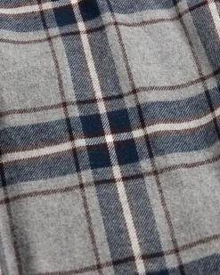 Kariertes Langarmhemd Speden - Grey Melange