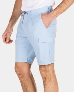 Kurze Cargohose - Universal Blue