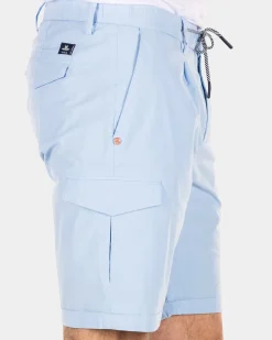 Kurze Cargohose - Universal Blue