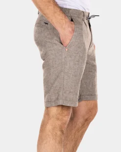 Leinenshorts - Misty Army