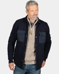 Marineblaues Hemd Otakou - Ink Navy