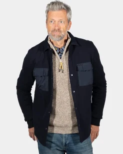 Marineblaues Hemd Otakou - Ink Navy