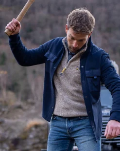 Marineblaues Hemd Otakou - Ink Navy