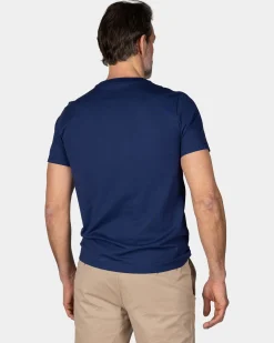 Marineblaues T-Shirt
