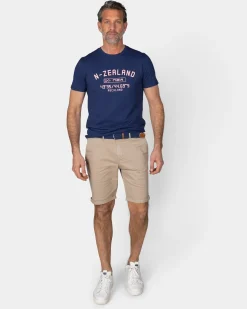 Marineblaues T-Shirt