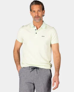 Mintgrüne Polo mit Modal