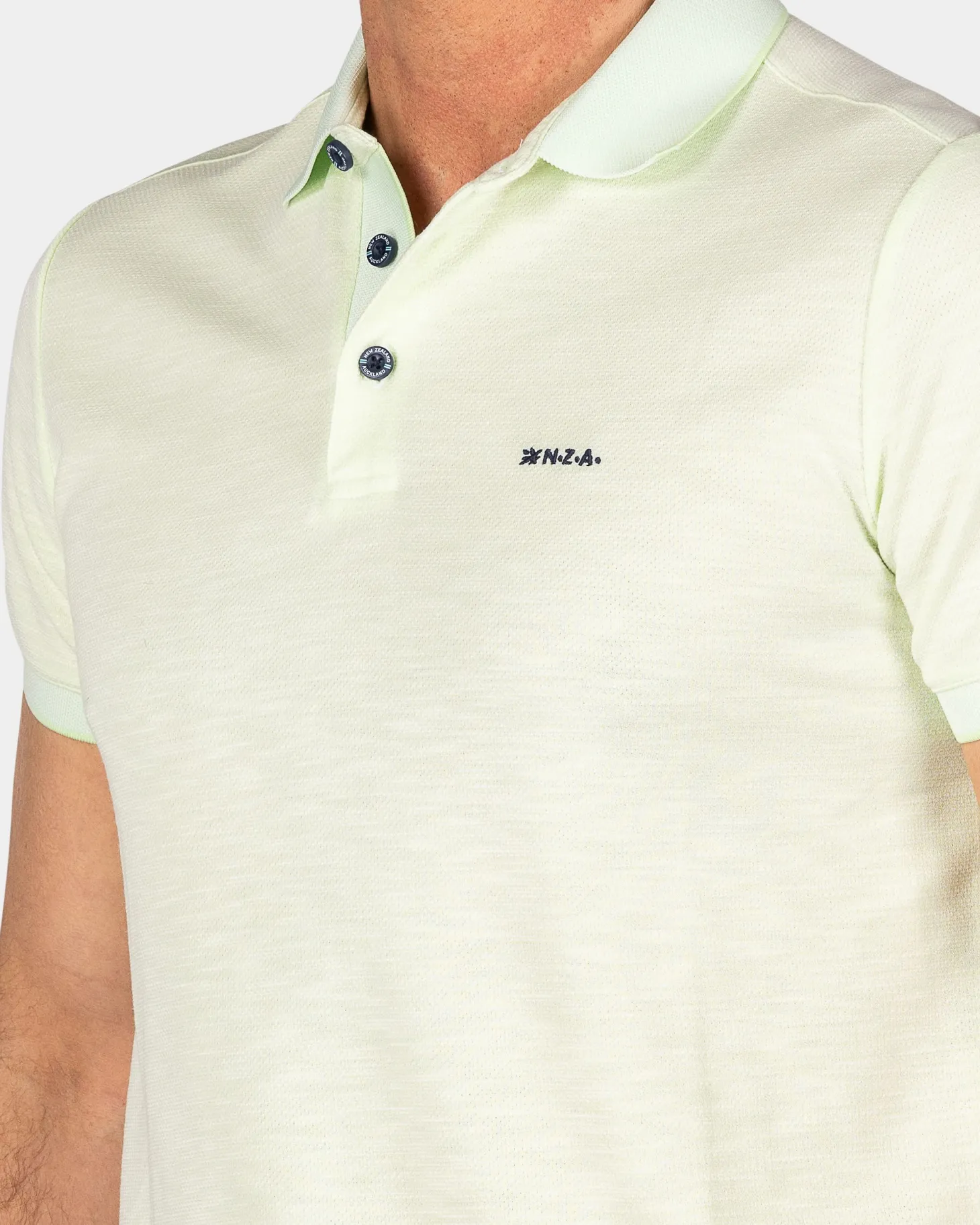 Mintgrüne Polo mit Modal