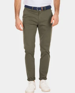 Napier twill stretch - Army grun