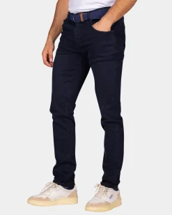 Navy Jeans mit Stretch - Winter Navy