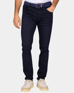 Navy Jeans mit Stretch - Winter Navy