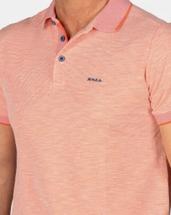 Orange Polo mit Modal