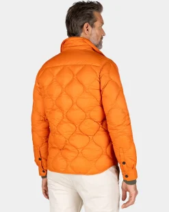 Oranger Kurzmantel - Almond Orange