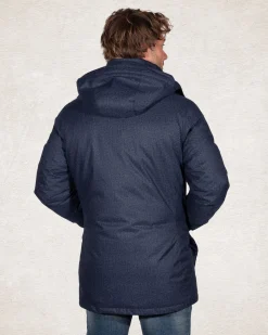 Parka mit Kapuze Blau - Pitch Navy