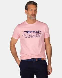 Pastellrosanes T-Shirt