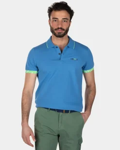 Poloshirt aus Stretch-Baumwolle