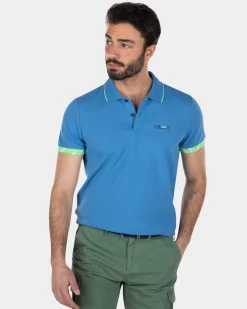 Poloshirt aus Stretch-Baumwolle
