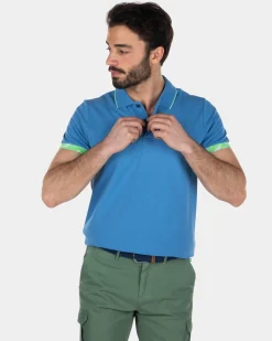 Poloshirt aus Stretch-Baumwolle