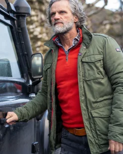 Pullover mit Reißverschluss Arapohue - Rustic Orange