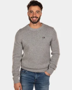 Pullover mit Rundhalsausschnitt Stag - Concrete Grey