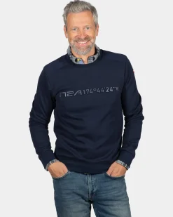 Pullover mit Rundhalsausschnitt Oruawharo - Ink Navy