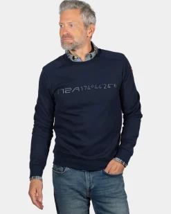Pullover mit Rundhalsausschnitt Oruawharo - Ink Navy