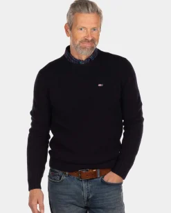 Pullover mit Rundhalsausschnitt Stag - Steady Navy