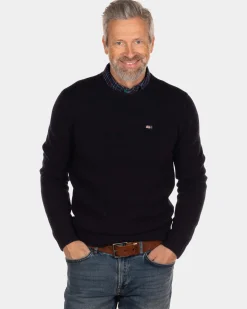 Pullover mit Rundhalsausschnitt Stag - Steady Navy