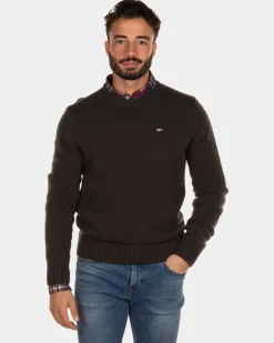 Pullover mit Rundhalsausschnitt Stag - Dark Army