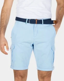 Robuste Cargo-Shorts aus Baumwolle - Bright Sky