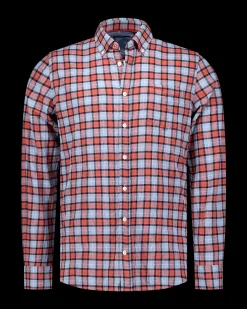 Rot-blau kariertes Hemd - Midnight Navy