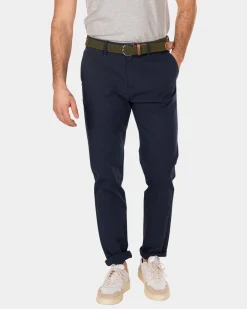 Schlichte Chino mit Stretchanteil - Traditional Navy