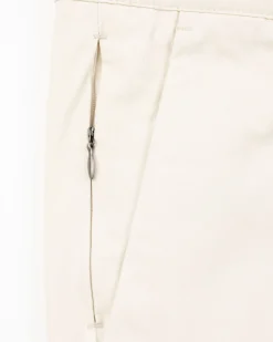 Schlichte Chino mit Stretchanteil - Cream