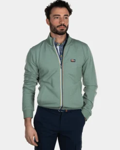 Schlichte Strickjacke aus Baumwolle - Active Army