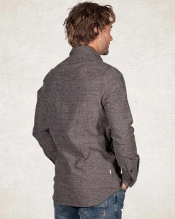 Schlichtes Baumwoll-Overshirt - Pitch Navy