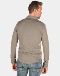 Schlichtes Hemd mit langen Ärmeln - Misty Army