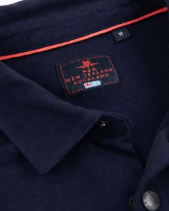 Schlichtes Hemd mit langen Ärmeln - Traditional Navy