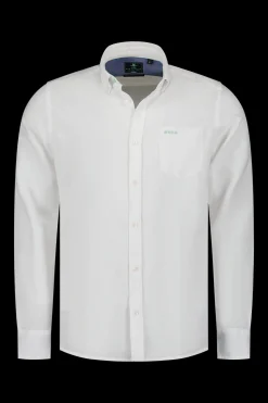 Schlichtes Leinenhemd in vielen Farben - White